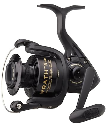 Penn Wrath II Spinnrolle – eine langlebige und leichte Angelrolle für Meeresangeln, vielseitig und preiswert. Perfekt zum Fangen von Barsch, Dorsch, Pollack, Falsch und vielem mehr.