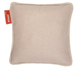 STOOV Ploov¹ - Wärmekissen - Drahtlos - Infrarot-Wärmetechnik - Plus Batterie mit 4,5 bis 9 Stunden drahtlose Wärme - 45x45 cm - Knitted Soft Beige