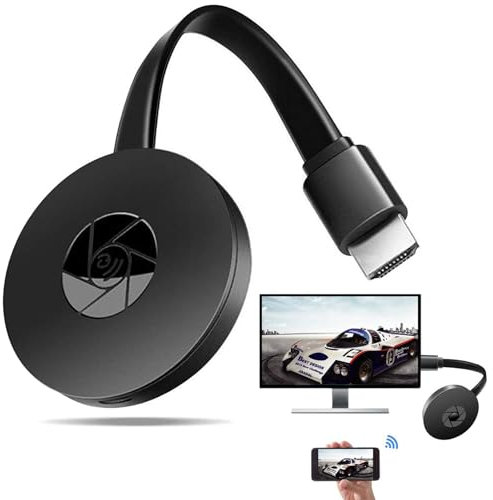 Wifi Display Dongle 2.4GHz Miracast HDMI Dongle Wireless WiFi Display Dongle HDMI 1080P HDMI TV Stick Condivisione Schermo Ricevitore per Android/iOS/Windows/iPhone/iPad/Mac/Airplay/DLNA/Miracast