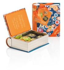 Venchi – Mini Libro Murrine, con Bombones Chocoviar Surtidos, con Pistacho y Naranja sanguina de Sicilia, 115 g, Sin gluten, Sin colorantes, Sin conservantes, Idea para regalo