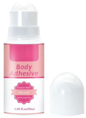 Colla Per Abbigliamento Liquido, Resistente Al Sudore, 50 G, Colla Adesiva Di Body, Nastro In Tessuto Con Cinturino Reggiseno, Attesa Duratura, Per Reggiseni Di Bobine Calze Costumi Calze Spal