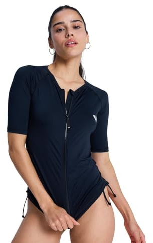 Roxy Damen Essentials Zipped T-Shirt (1er Pack)