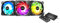 MSI MAX F12A-3H 120 mm Gehäuse Lüfter (3 x 120 mm Lüfter, LED-Steuerung, Fernbedienung, 3er Pack, schwarz, ARGB) A-RGB