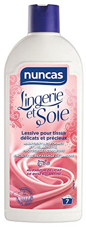 Nuncas Lingerie et Soie - Détergent pour Tissus Délicats - 500ml