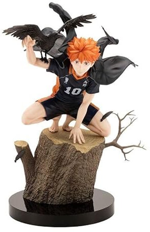 REOZIGN Tobio Kageyama Figur Hinata Shoyo Figur Raben Hocke 28 cm / 11 Souvenirs aus PVC, handgefertigt, Anime-Geschenke (Hinata Shoyo)