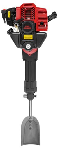 Scavatore da giardino a benzina, 52 cc, a 2 tempi, 1900 W, strumento portatile per recinzioni agricole, piantagioni forestali, supporti per vigneti, orticoltura