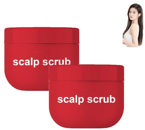 Scrub per il cuoio capelluto all'olio di avocado, trattamento esfoliante per il cuoio capelluto, detersione profonda e delicata, dona comfort ai capelli e favorisce una crescita più folta e forte.