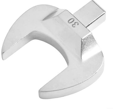 Volakebeing Open-End Socket Wrench 9x12mm Torque Spanner with 8-32mm Jaw Opening, Chrome Vanadium Steel Insertion Spanner for Nut Tightening in Professional Mechanical (16mm)