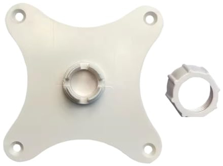 Adattatore Di Montaggio Televisore - 75 Mm H Universale Mount Estensione Staffa per Monitor E TV A Schermo Piatto, Conversione Adattatore in Acciaio Pesante, Accessorio per Configura