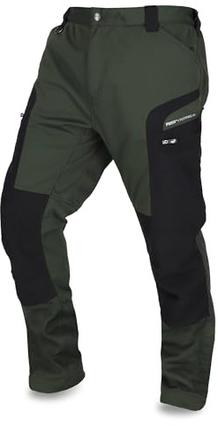 PUMA Workwear ProOne Alpine gefütterte Hosen Herren - Outdoor Hosen für Herren - Winddicht & Wasserabweisende Softshellhose - Elastische Arbeitshose Wanderhose Herren Winter