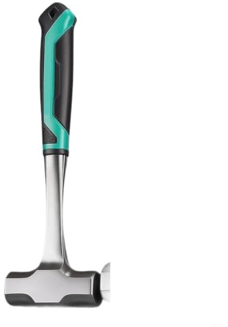 RiseNova Heavy Duty Sledgehammer,2 lbs with Octagonal Head, High-Carbon Steel Wall Breaking Hammer for Masonry and Concrete Demolition, Soft-Grip Handle 325mm