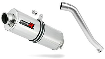 DOMINATOR Terminale di Scarico Marmitta Silenziatore OV compatibile con XL 600 V TRANSALP 1987-2000