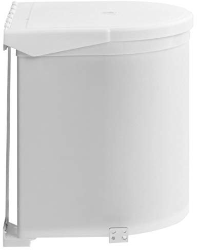 Goliraya Pattumiera da Incasso per Cucina in Plastica 12 L Pattumiera Rotonda da Incasso per Soggiorno Cucina Camera da Letto e Bagno