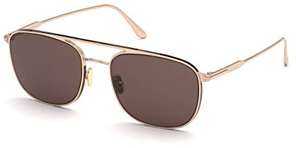Tom Ford JAKE FT 0827 Shiny Rose Gold/Brown 56/20/145 men Sunglasses