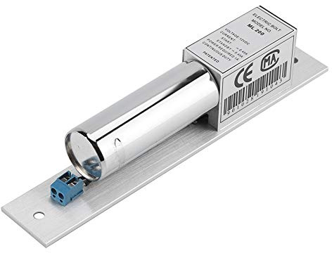 Serrure Electromagnétique De Porte Electrique, DC 12 V Verrouillage Magnétique Nc Fail-safe Mode Verrou Kit Contrôle Induction Verre Métal Système Sécurité Simple Intégré Serrures Magnétiques Double