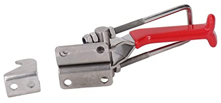 Toggle Clamp Lever Clamp Fixture Clamp Buckle Toggle Fixture Toggle Clamp Stainless Steel Openness Firm Fixing Buckle 900kg force