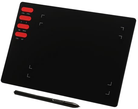 【TZUFA】Drawing Tablet、Digital Drawing pad、11 * 7.6-Inch Digital Art Design Tablet, UBS Connects To Mobile Phones, Computers, And Android Phones Through Connectors Office Drawing, Graphic Design