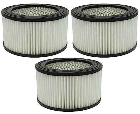 vhbw 3x filtre compatible avec Dicogar 1200W aspirateur de cendres - Filtre HEPA contre les allergies