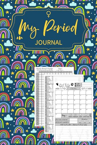 My Period Journal: Menstrual Cycle Tracker for Young Girls, Teens, and Women | Undated 4-Year Monthly Calendar Notebook (PMS Tracker & Menstruation) | Small Size (6-inch X 9-inch).