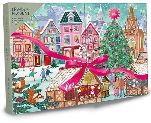 Viba Adventskalender Weihnachtsmarkt, 245 g
