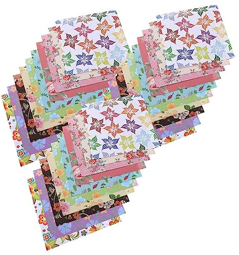 CORHAD Origami-papier Für Jungen Und Mädchen 3 Packungen Quadratisch Doppelseitig Papier Kunstbedarf Für Kinder Kein Kleber Kein Zufälliger Stil