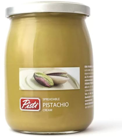 Fakhri Pistachio Cream Spread 600g - Smooth, Delicious, Premium Quality Pistachio Spread for Bread, Desserts, and Snacks