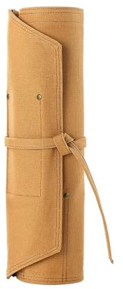 Borsa portacoltelli da chef, custodia for coltelli in tela cerata impermeabile, borse portacoltelli for chef professionisti, zaino da chef con 8 scomparti for coltelli e una grande tasca con cerniera(