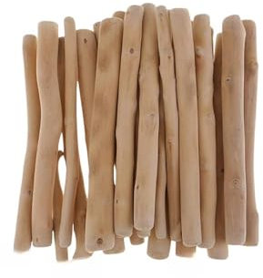 Madera flotante natural para manualidades, ramitas de 200 mm de largo, ecológicas, madera, decoración del hogar, ramas rústicas, hechos a mano, suministros de arte inspirados en la naturaleza