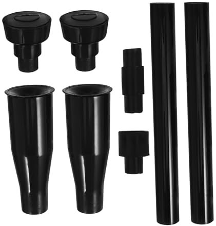 HIAKDOFT Springbrunnendüsenset 8 Stück Für Gartenteiche Teichbrunnen Poolbelüfterdüsen Aus Kunststoff Flexibles Wasserspiel Installieren Wassersparend