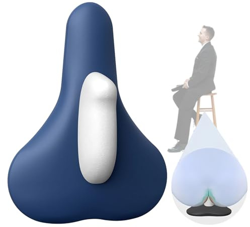 DSXVJHD Pelvic Floor Muscle Trainer, 4 Modes Portable Kegel Training Device for Women and Men, USB Rechargeable Kegel Exerciser Muscle Relaxation Massagers (Blue)