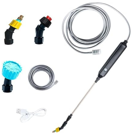 Pulverizador Eléctrico De Agua - Automático De Riego Y Nebulización - Kit De Pulverización Eléctrica Para Jardín, Terraza, Exterior Y Césped