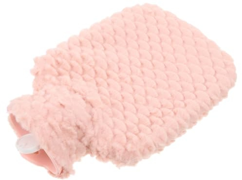 Homoyoyo Bolsa de Agua Caliente Reutilizable Funda de Felpa Desmontable Diseño Adorable y Antigoteo para Manos y Pies para Estudiantes y Uso