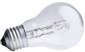 A60/A55 Halogen Energy-Saving Bulb Tungsten Eye Protection Heating Breeding Lamp Dimmable E27 Screw Mouth 1 Piece(72w)