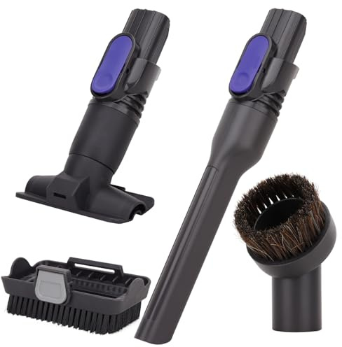 Sgizoku 4Pack Crevice Tool Brush for Sh-ark Pet Cordless Stick IZ201 IZ202 IZ251 IZ252 IX141 IZ462H IZ483H IZ363HT IZ361H IZ163H IZ362H Vacuum Cleaner Removable Tool Brushs Dusting Brush Attachments