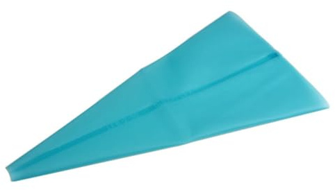 HAKIDZEL Sacca da Pasticceria in Silicone Alimentare Riutilizzabile Blu, Sacchetto per Decorare Torte, Leggero 60g, Accessorio Ecologico per Cucina e Dolci