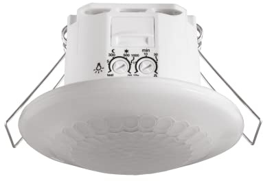 Theben 1030052 Luxa 103 S360-100-12 DE-UP WH I Passiv infraröd närvarodetektor I 360° detekteringsområde I 1 kanal I infälld I upp till 400 W LED I 230 V
