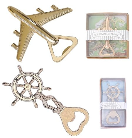 2 Stück Bierflaschenöffner, Kreative Retro-Bierdeckelpistole, Multifunktionaler Flaschenöffner, Getränkeflaschenöffner, Herrengeschenk, Geeignet Für Zuhause, Restaurant, Bar (Gold)