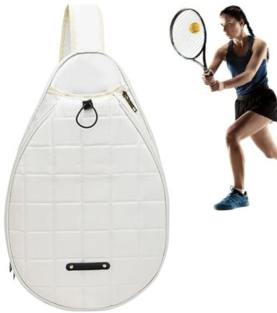 Herren-Tennistasche,Damen-Tennistasche | Badminton-Tasche Racquetball-Tasche - Schlägerhalter, Tennisschläger-Abdeckungstasche, Tennis-Rucksack, Badminton-Schlägertasche, große Kapazität für Männer un