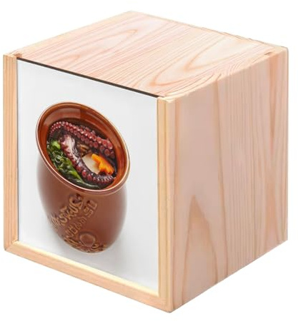 Fabulous Wooden Box – Hipparidako Meshi Japanese Food (10 x 10 x 10 cm)