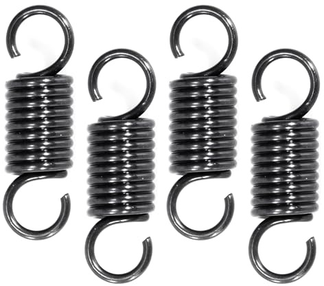 GUNGY Zugfedern mit Haken Klavierdraht Zugfeder Spannfeder 25mm Außendurchmesser 8mm Drahtdurchmesser 1,2mm Maximale Zugkraft 4,2kg 1,2x8x25mm 20 Stück