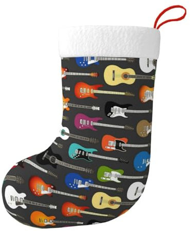 Hgbbdyyjj Weihnachtsstrümpfe für Herren und Damen, Weihnachtsstrümpfe, weiches Polyester, dekorative Socken, Schwarz , Einheitsgröße