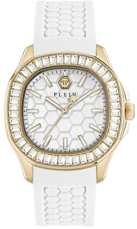 Philipp Plein Damen Uhr Analog Quarz The $PECTRE Lady Silikon