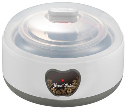 Easy Cleaning Yoghurt Maker,Yogurt Maker With Temperature Control,1.2 L,Durability And Long Life,Stainless Steel Inner Tank,Suitable For People With Special Dietary Need