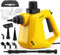 Udodik Tragbarer Dampfreiniger, Mehrzweck-Dampfreiniger mit 10 Zubehörteilen für Teppiche, Vorhänge, Sofas, Küche, Badezimmer und mehr (yellow)