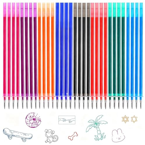 32x Recambios Boligrafos Borrables,Compatibles con Legami