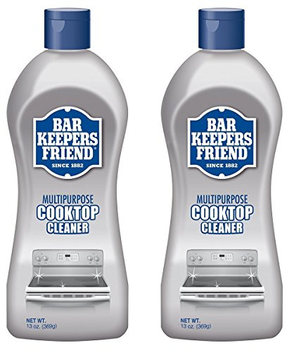 Bar Keepers Friend Multipurpose Ceramic and Glass Cooktop Cleaner | 13-Ounces | 2-Pack