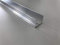 Alu-Abschlußprofil für Stegplatten aus XT PC Stärke 16 mm Länge 980 mm mit Universal-Tropfkante Aluminium U-Profile Alu-U-Abschlussprofil