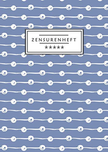 Zensurenheft: Notenheft für Lehrer mit extra großen Spalten | DIN A4 | Dot Style