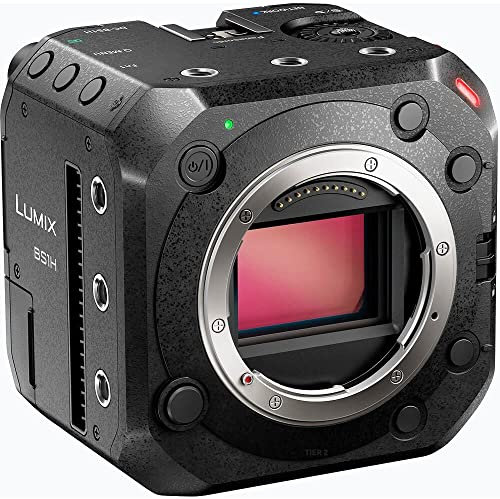 Panasonic LUMIX DC-BS1HE Vollformat Box-Kamera (L Mount, 24MP Vollformat Sensor, Livestreaming, Filmproduktion, nutzbar mit Drohnen, Anamorph)