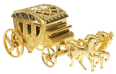 NOLITOY Scatole Portaconfetti Matrimonio Stile Carrozza Eleganti Scatoline Fatte Mano Per Dolci e Regali Decorazioni Per Feste e Cerimonie Colore